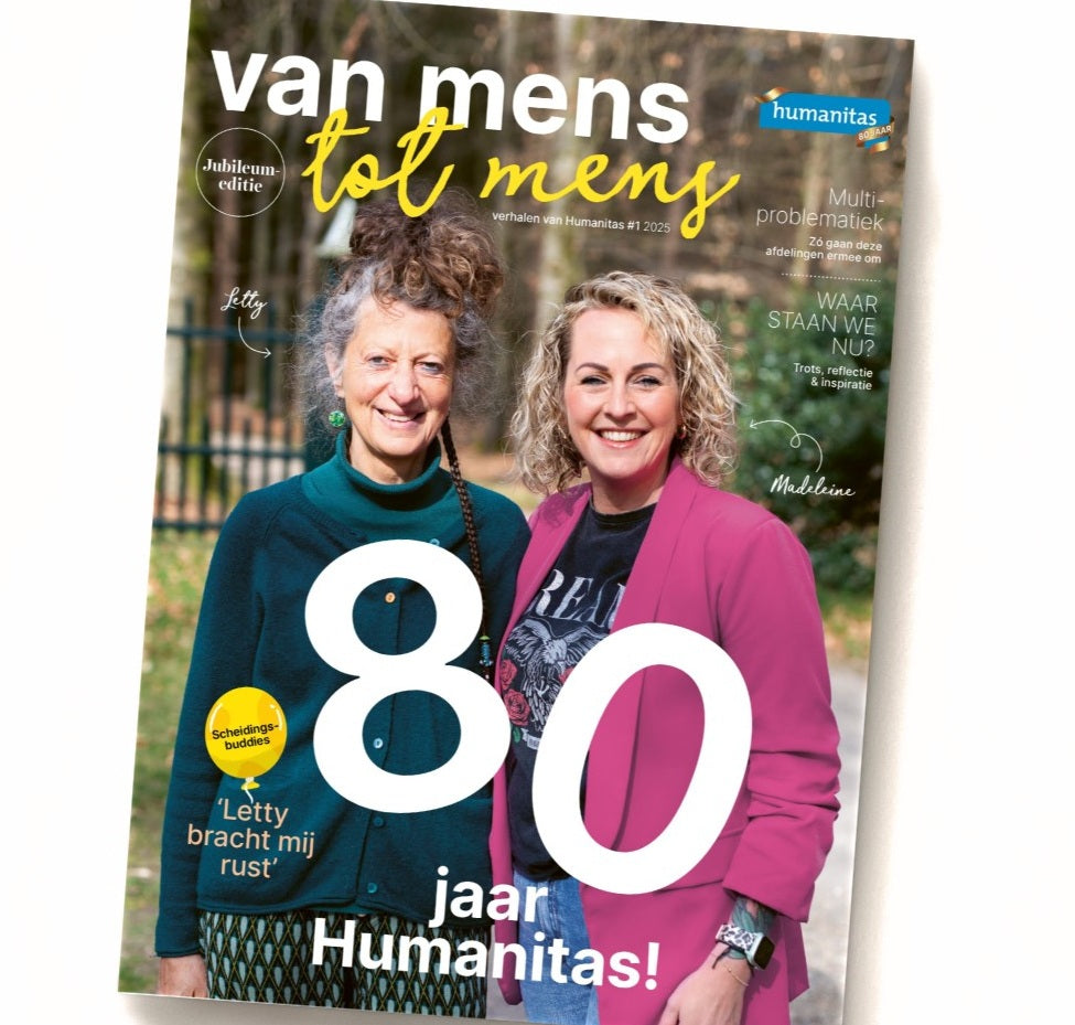 Humanitas Magazine VAN MENS TOT MENS - 80 Jaar Humanitas - juli '25 (per 10 stuks)
