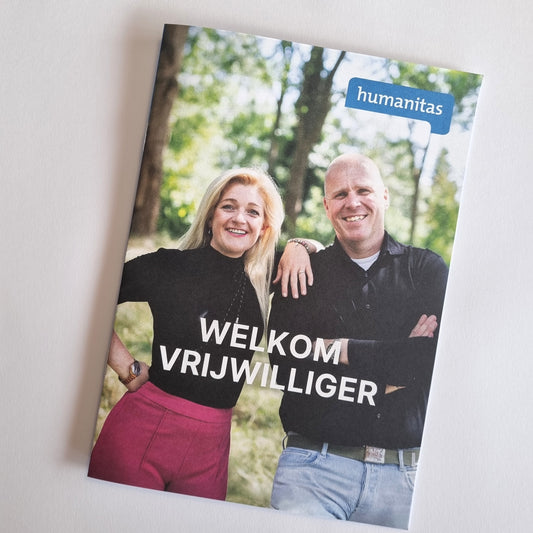Brochure 'welkom vrijwilliger' (per 50 stuks)