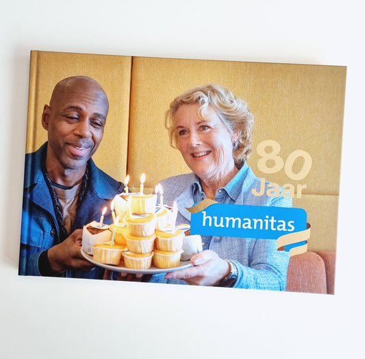 Boek Impactverhalen 80 jaar ( max 10 stuks per bestelling) OP=OP