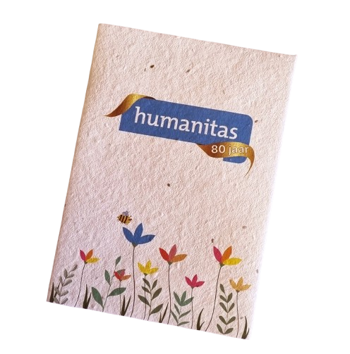 Groeikaarten 80 jaar Humanitas A6( 100 stuks)
