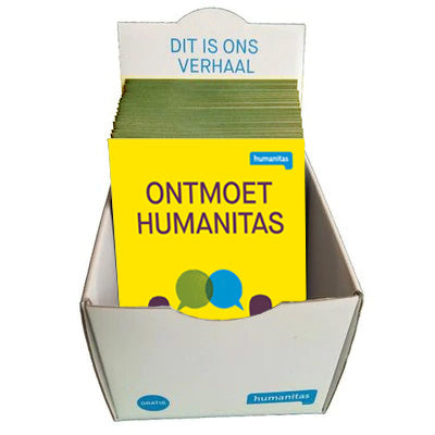 DISPLAY tbv 'Ontmoet Humanitas' boekjes