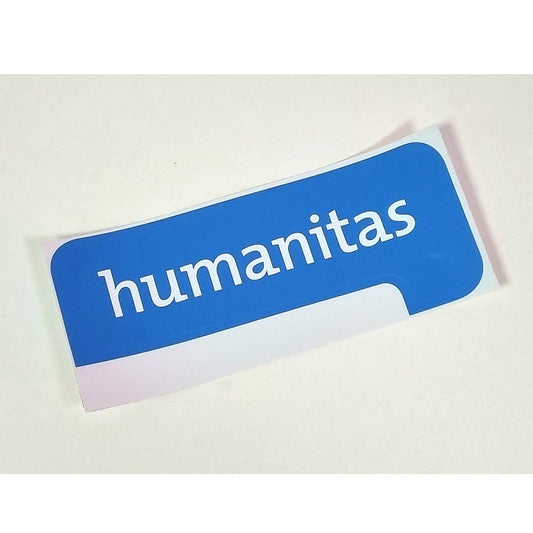 Humanitas logo sticker (1 stuk)