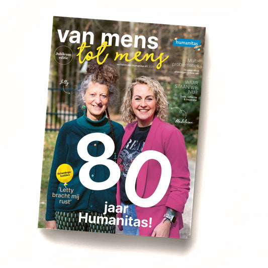 Humanitas Magazine VAN MENS TOT MENS - 80 Jaar Humanitas - juli '25 (per 10 stuks)